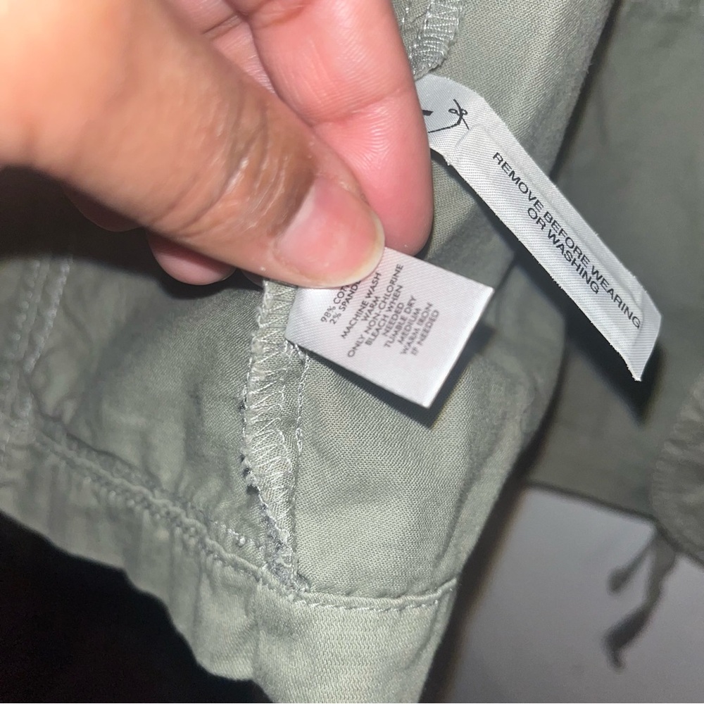 Loft Green Utility Jacket Lightweight Structured - image 2